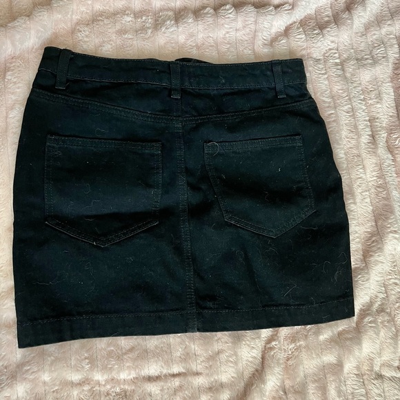 BLACK JEAN SKIRT! - Picture 3 of 3